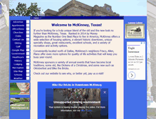 Tablet Screenshot of mckinneytx.com